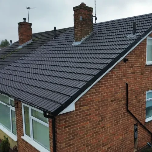 Recent roof project completed in Stafford