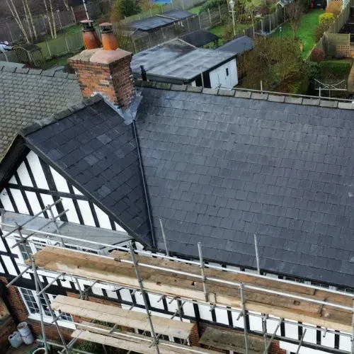 Recent roof project completed in Stafford