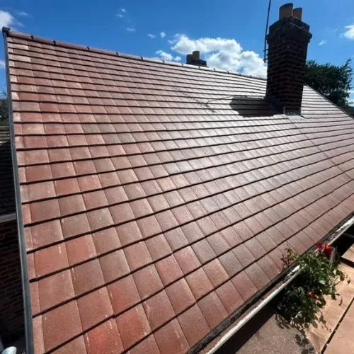 Recent roof project completed in Stafford
