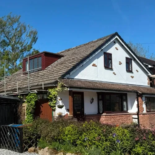 Recent roof project completed in Stafford